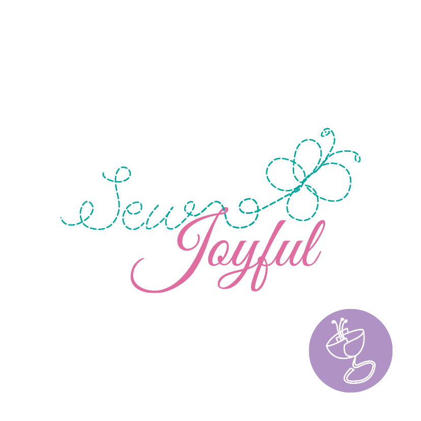 sew joyful logo design by radge design