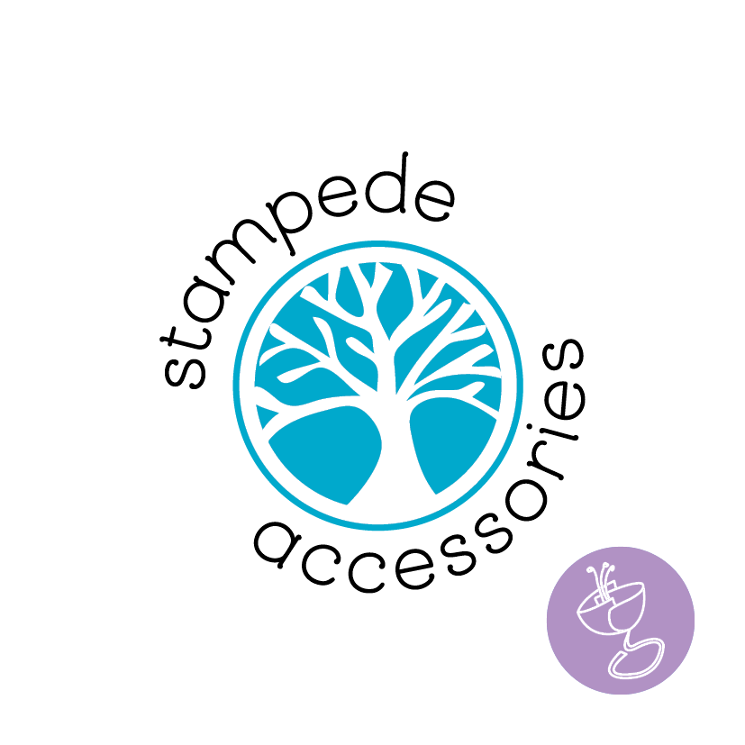 stampede accessories hand drawn logo design by radge design