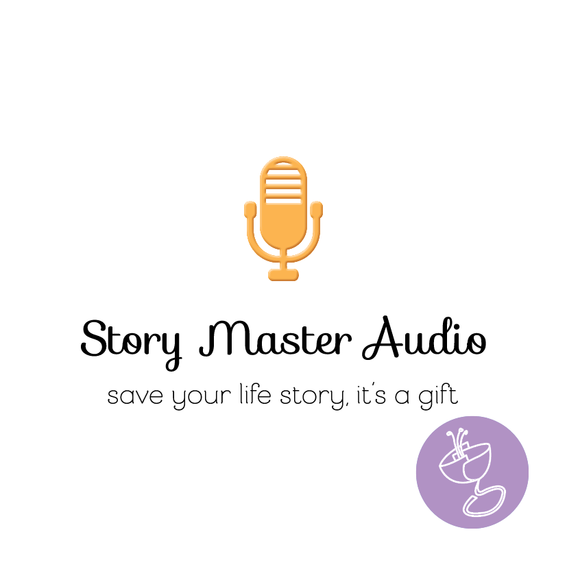 story master audio logo design by radge design