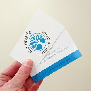 freelance business card design