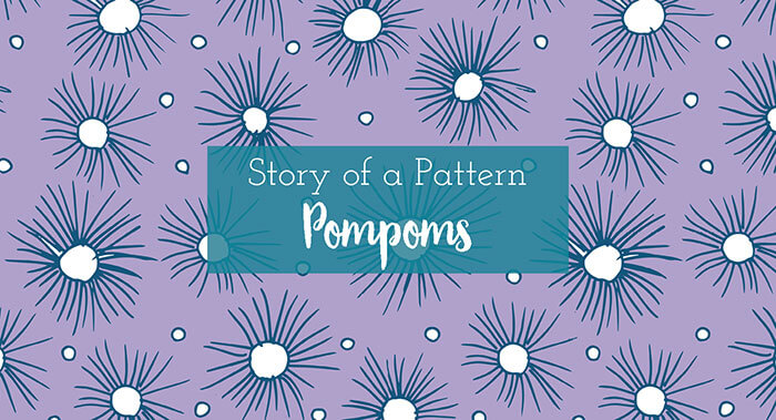 story of a pattern pompoms