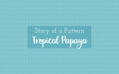 Story of a Tropical Fabric Collection | Tropical Papaya