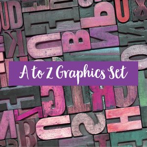 a to z graphics to educate your audience, ready to post social graphics