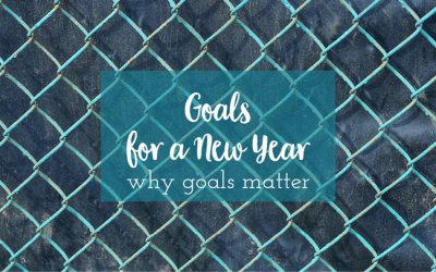 Goals for a New Year, Why Goals Matter.