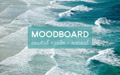Moodboard: Coastal Calm Natural