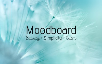 Moodboard: Beauty Simplicity Calm